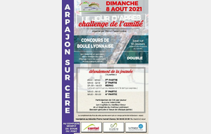 Challenge de l'amitié (organisé par le District du Cantal-Lozère)