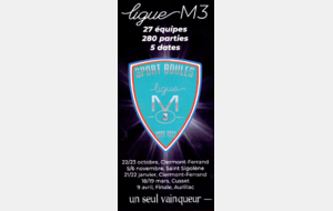 LIGUE M3 - Concours dédiés - Dimanche 9 avril 2023 - Aurillac