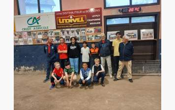 Une journée au top pour nos jeunes boulistes à Langogne !