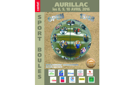OPEN 15/48-Samedi 9 Avril 2016 au Dimanche 10 Avril 2016
