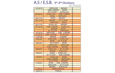 A.S. 3 et 4 èmes Divisions 