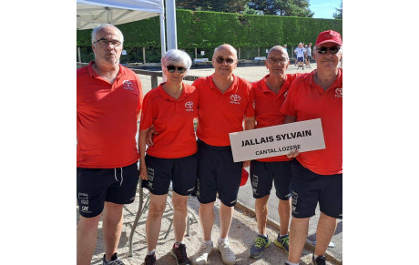 Fin de parcours prématurée pour l'équipe de Sylvain Jallais aux championnats de France de boules lyonnaises
