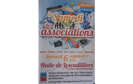 Forum des associations - 6 septembre 2025