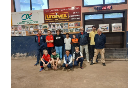 Une journée au top pour nos jeunes boulistes à Langogne !