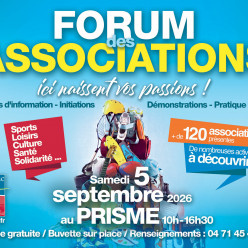 FORUM DES ASSOCIATIONS - 5 septembre 2026